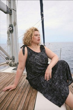 Сарафан летний длинный 002