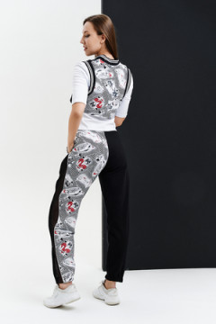 Костюм с брюками 67005 (тройка)