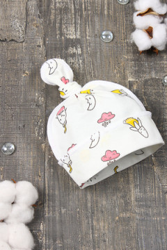 Детская шапка шапочка редиска из кулирки