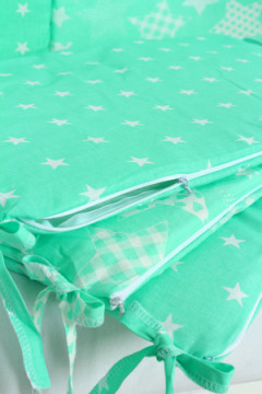 Бортик в кроватку Веселая мозаика