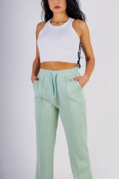 Брюки со стрелкой, на резинке