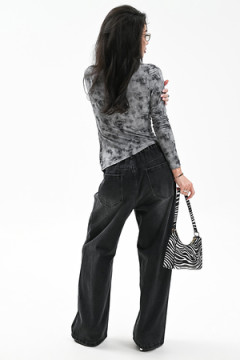 Лонгслив с драпировкой