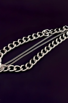 Колье Сердце двустороннее + Подарок