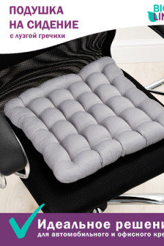 Подушка для мебели Bio-Line с гречневой лузгой PSG25