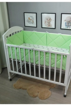 Бортик в кроватку для новорожденных стеганые