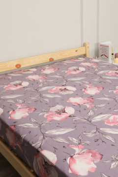 Простыня на резинке бязь ГОСТ Азалия