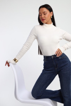 Водолазка женская с горлом теплая 32104