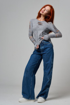 7476 Лонгслив женский