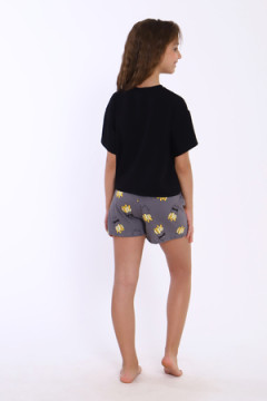 Пижама с шортами Картошка фри арт. ПД-019-046