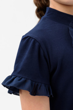 Блузка Сентябрина короткий рукав