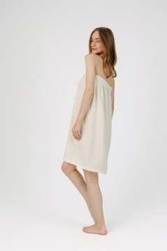 Накидка для бани велюровая