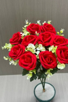 61284 Цветы искусственные 10шт