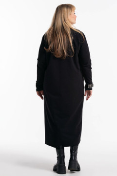 Платье футер-длинное