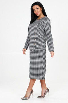 Костюм с юбкой 31788