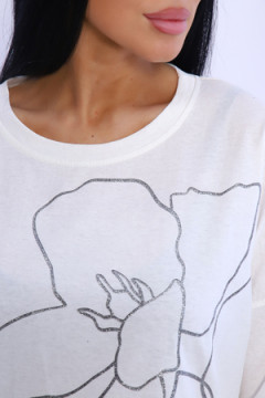 Туника 80028 лилия