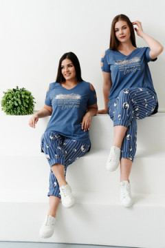 Костюм с брюками 9143