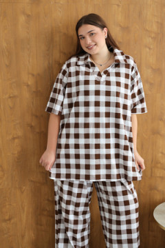 Костюм с брюками (К-02) больших размеров