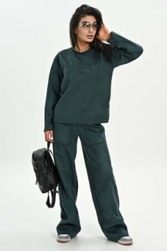 Брюки из мягкой эко замши