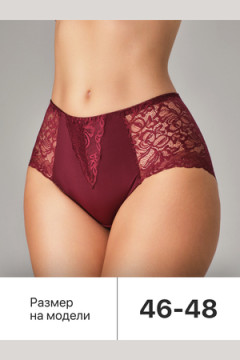 Трусы 0207 кружевные 46-60 3 шт