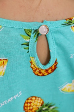 Платье Ананасы