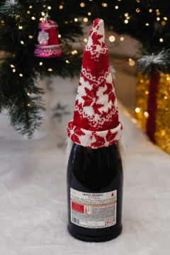 Украшение на бутылку Набор 3 шт Борода