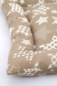 Подушка ортопедическая 40х60 арт. ПД-40х60/звезды-микс-коф