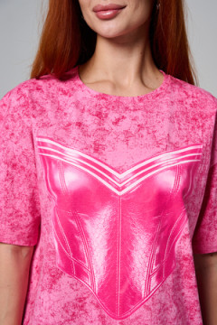 8594 футболка женская оверсайз