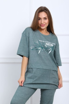 Пижама с бриджами 627