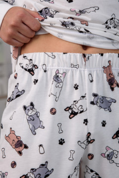 Детская пижама с брюками Собачки