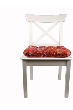 Подушка для мебели из рогожки 40*40см