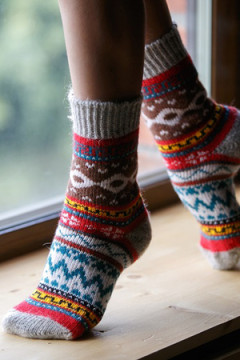 Носки шерстяные Хюгге