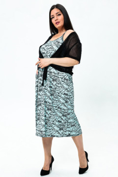 Костюм с платьем 9242