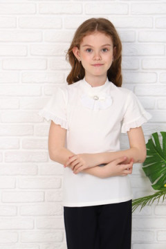 Блузка Сентябрина короткий рукав