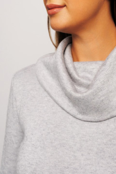 Платье свитер миди 391GRY