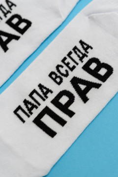 Носки мужские Папа прав