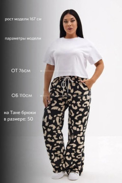 Брюки спортивные с белым кантом 264