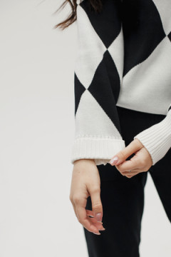 Костюм с брюками Вязаный с брюками