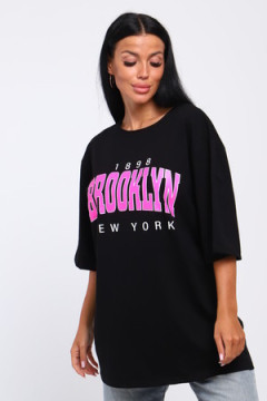 Футболка с надписью Brooklyn, плотность 190гр., Арт. 803
