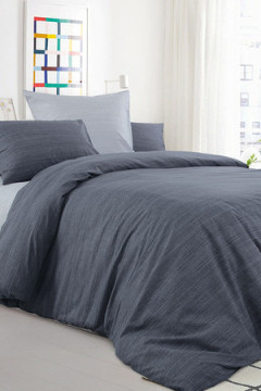 КПБ  Горная река  2сп с простыней на резинке  160*200*25, перкаль