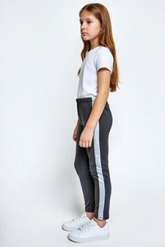 Детские брюки с лампасами 132-1