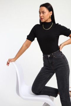 Водолазка с коротким рукавом 32105