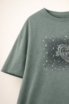 Футболка 6457 Crystal Heart