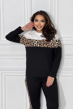 Костюм с брюками Леопард