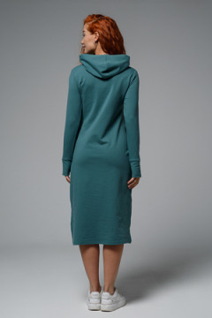 8520 Платье с капюшоном
