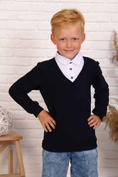 Обманка школа длинный рукав