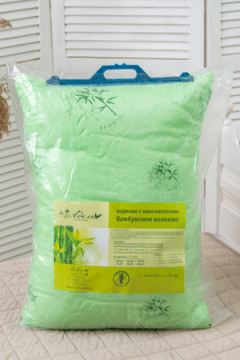 Подушка "Бамбук" у/ст п/э полиэфирное волокно, пакет с пл. ручкой(Н)