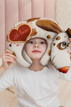 Подушка декоративная игрушка С любовью 30*40