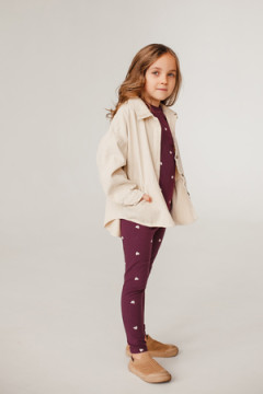 Легинсы вишневые 5-106