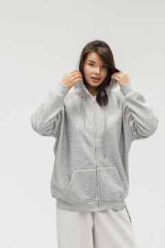 Худи на молнии с капюшоном