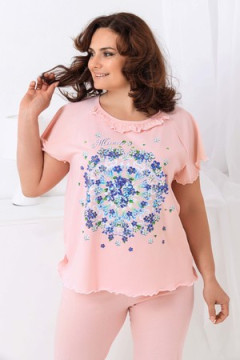 Пижама с бриджами 21569